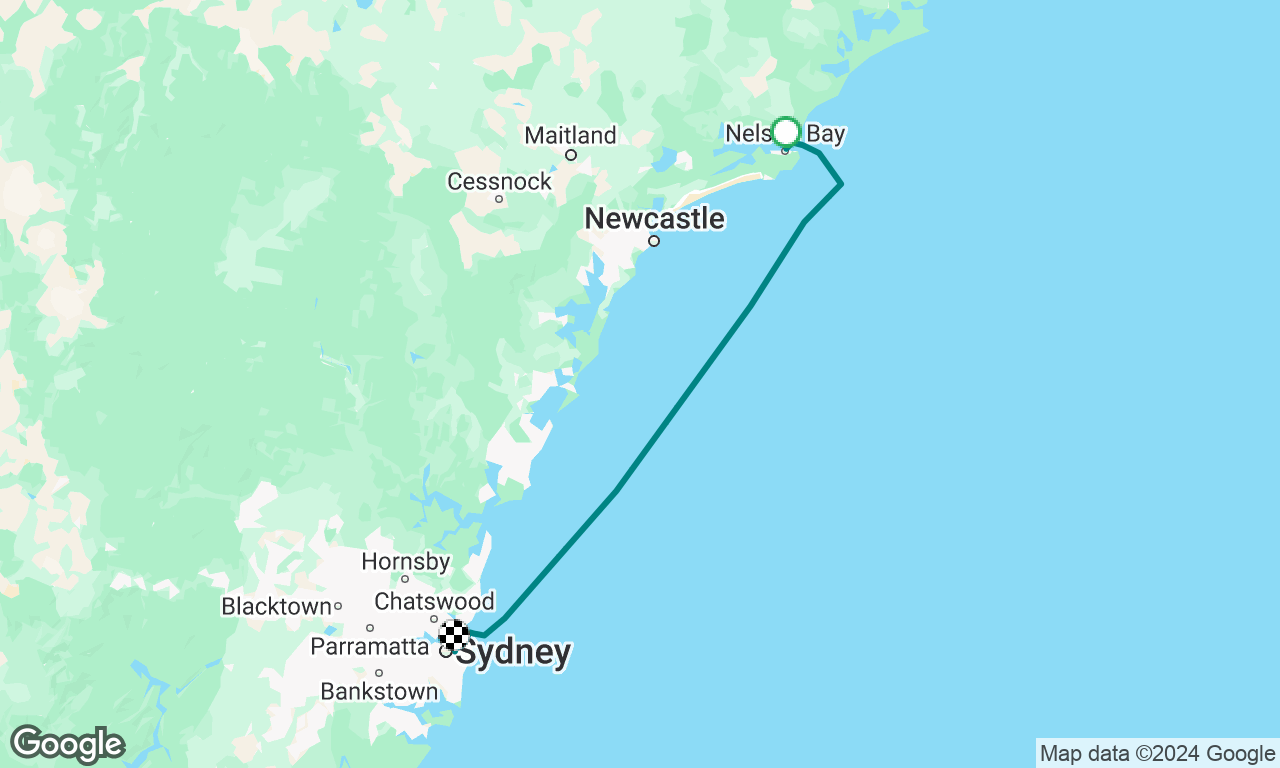 Port Stephens to Sydney