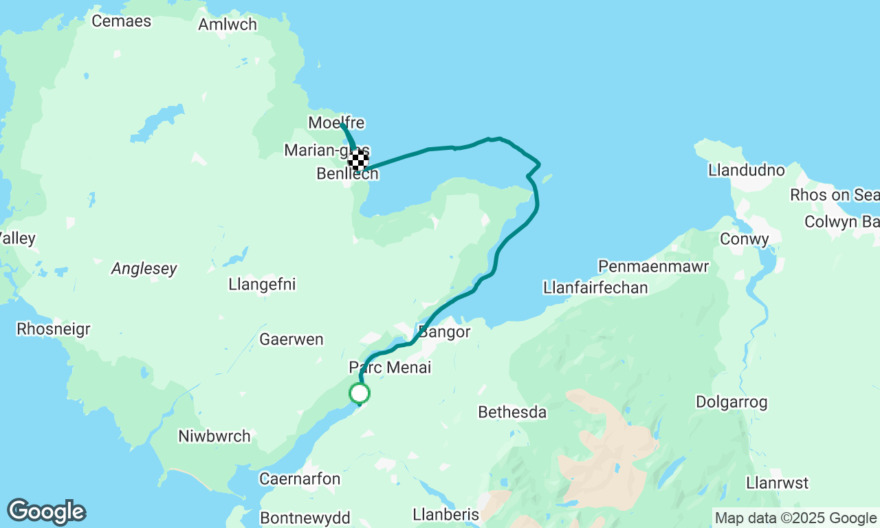 Port Dinorwic to Benllech 