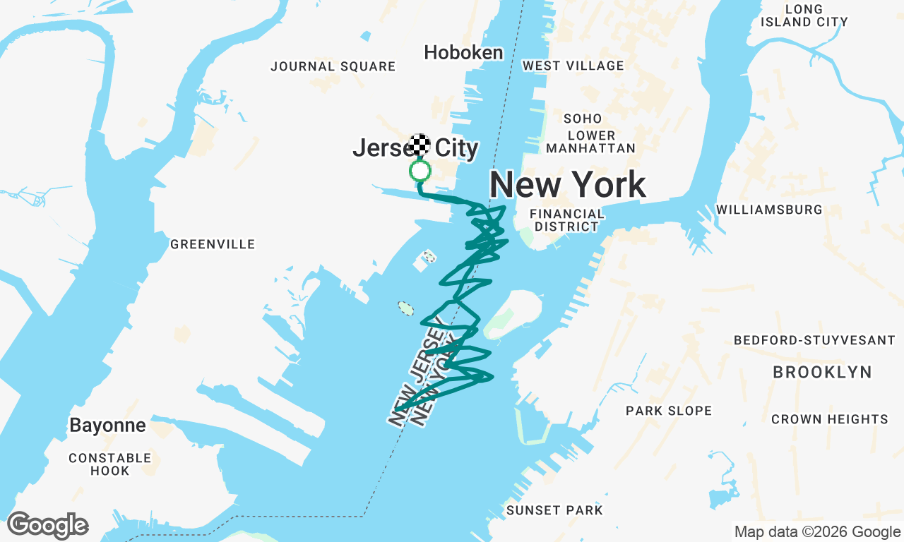 Voyage map