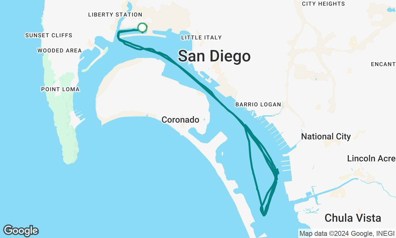 Harbor Island to South Bay race