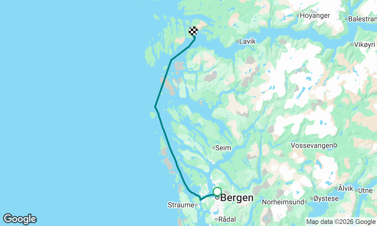 Voyage map