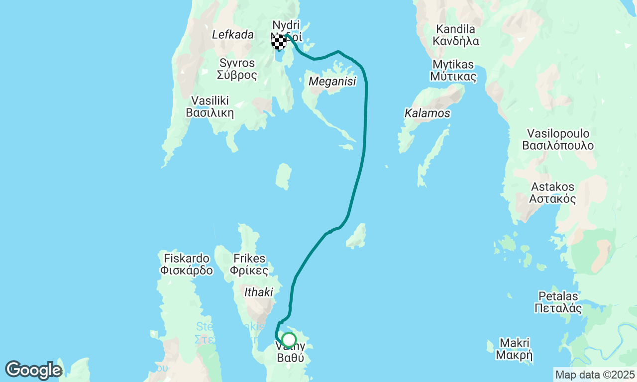 Vathy to Vliho Bay