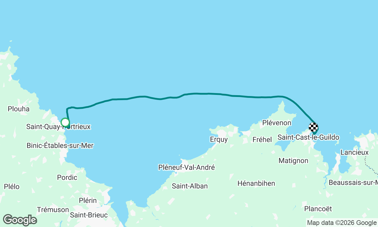 St-Quay-Portrieux to St Cast