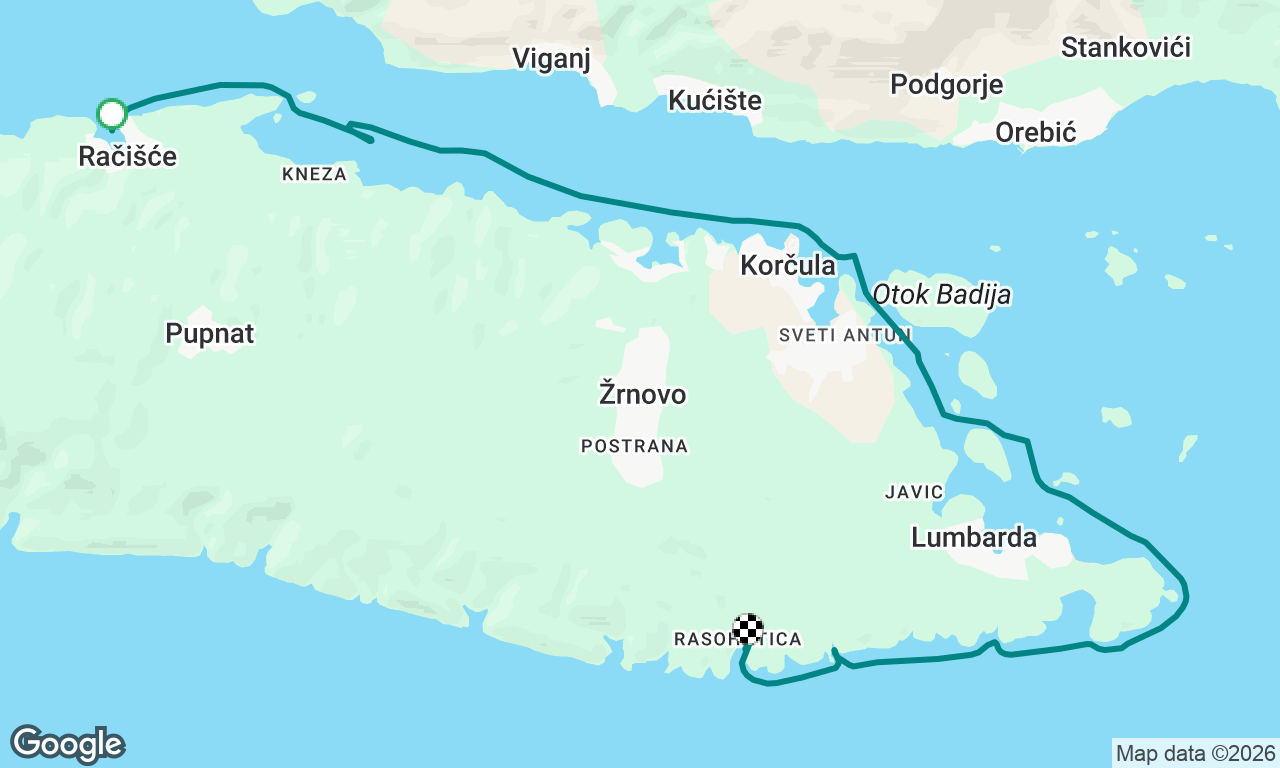 Voyage map
