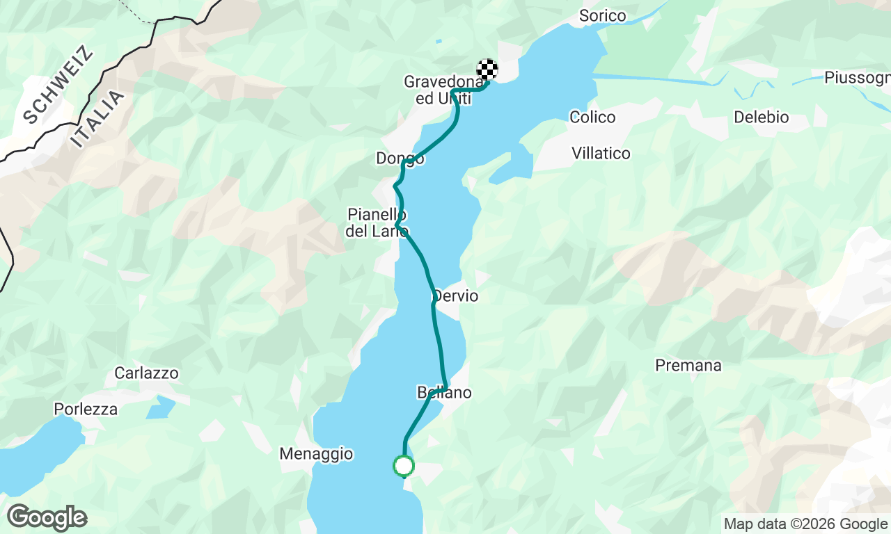 Varenna to Domaso