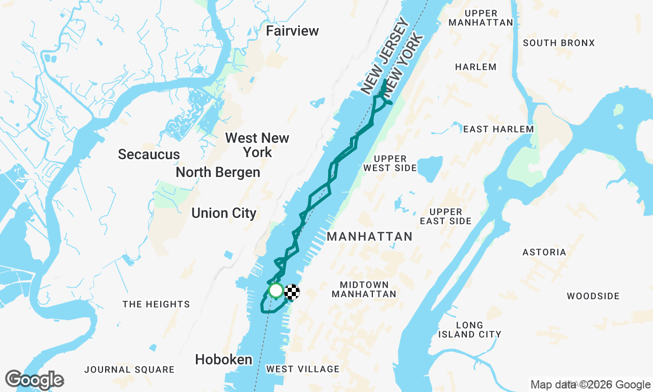 Voyage map