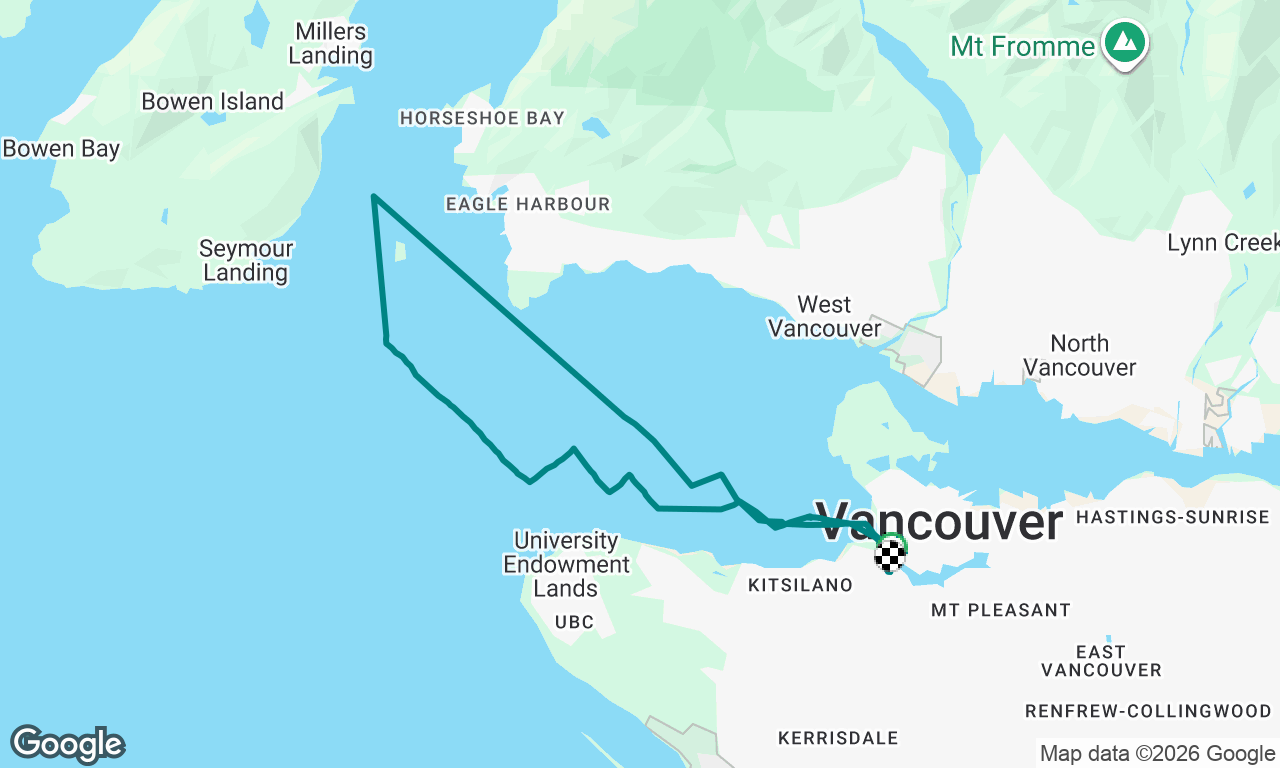 Circumnavigation of passage island 