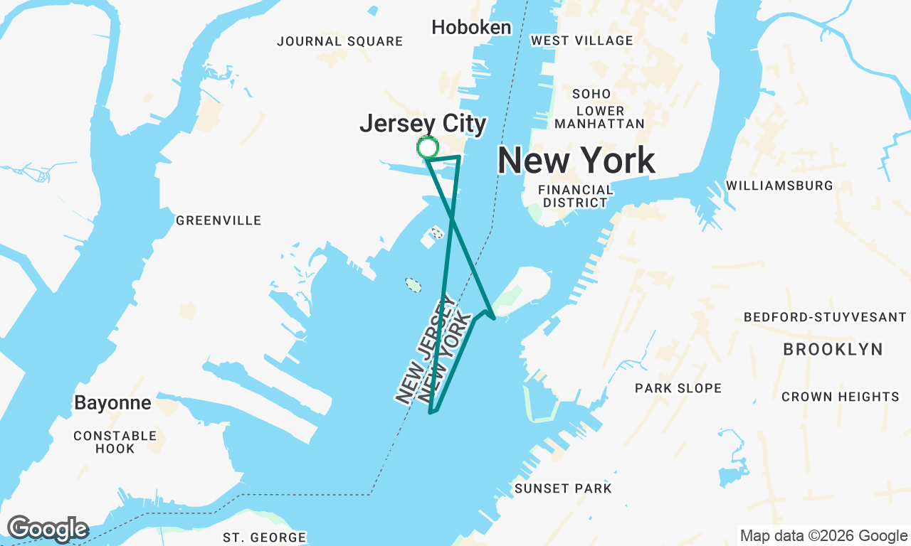 Voyage map