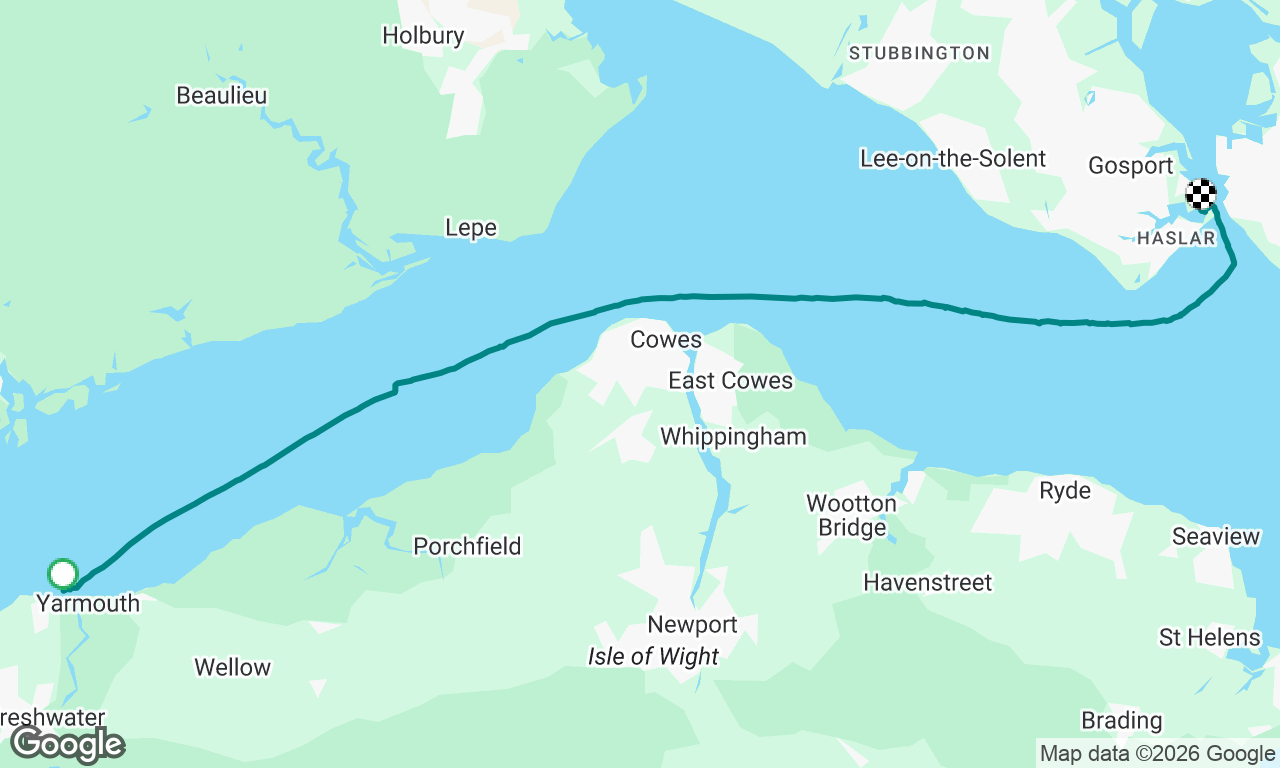 Yarmouth to Haslar