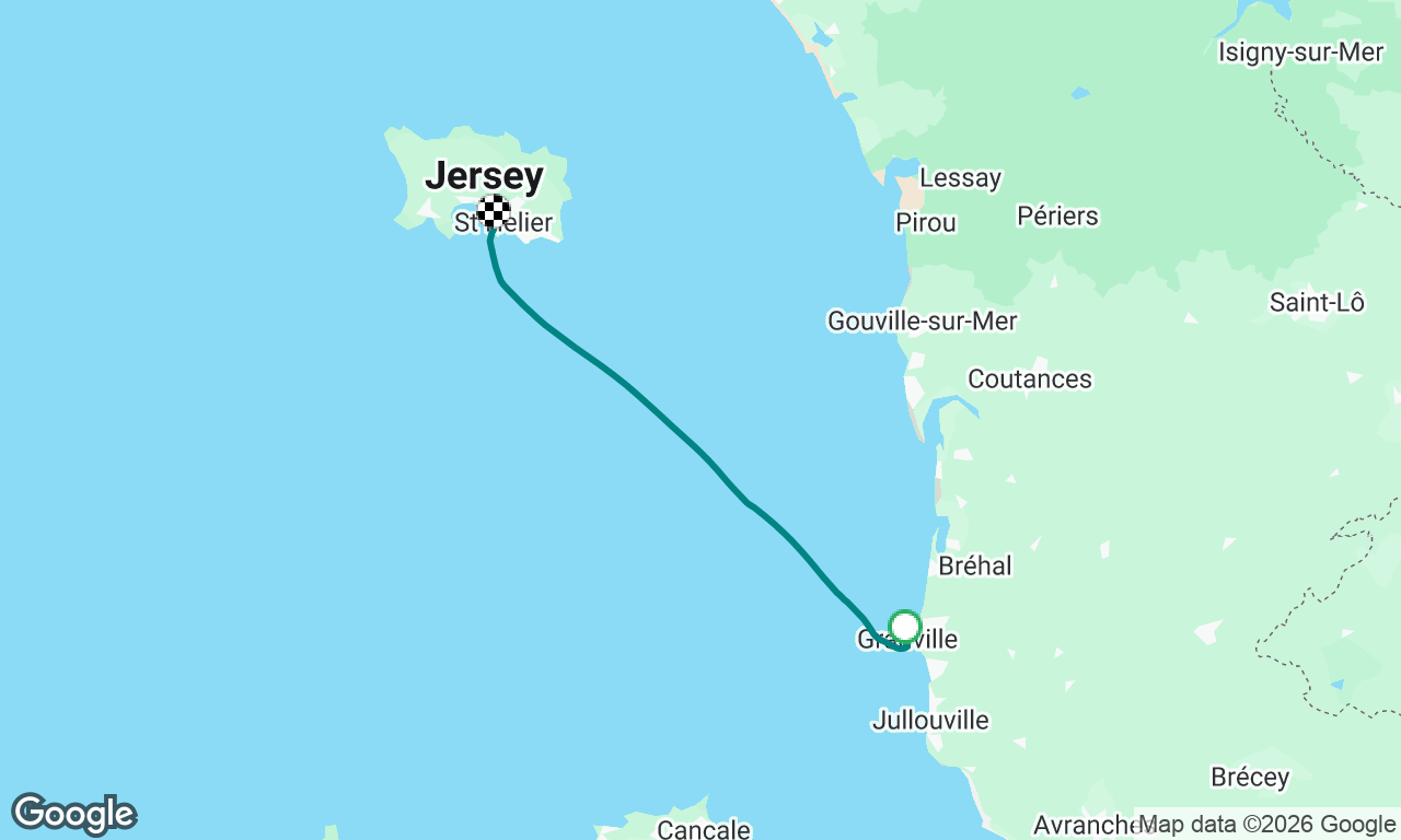 Granville to Jersey