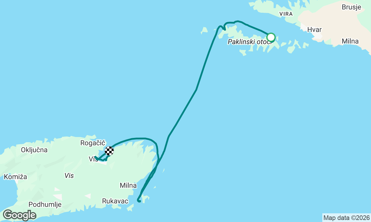 Voyage map