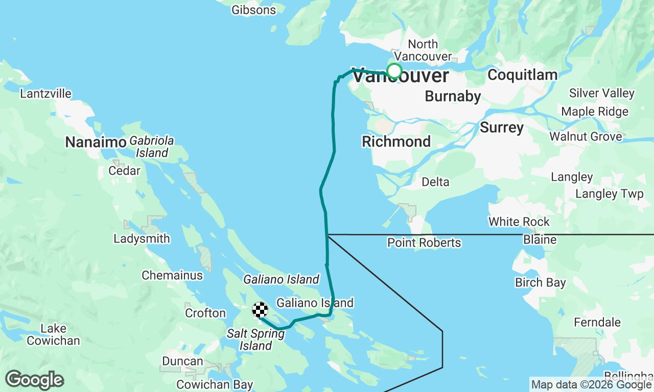 Voyage map