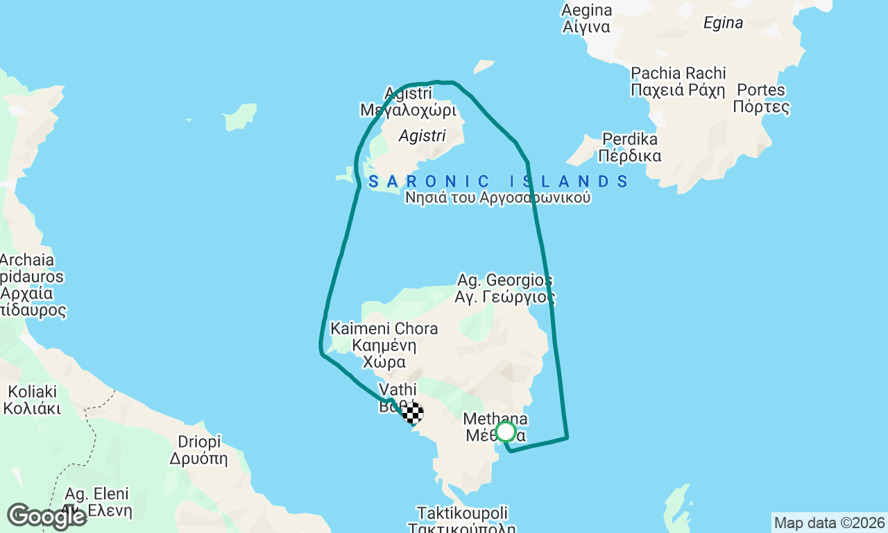 Voyage map