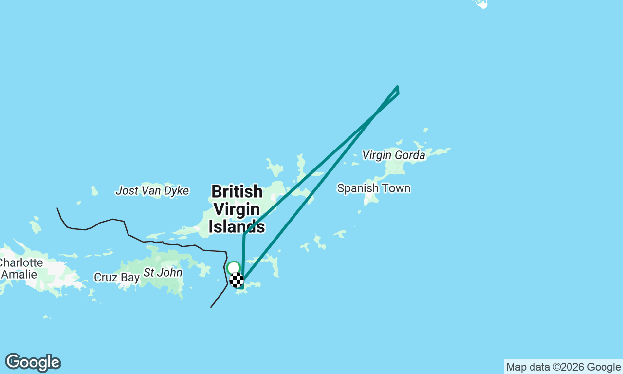 Voyage map