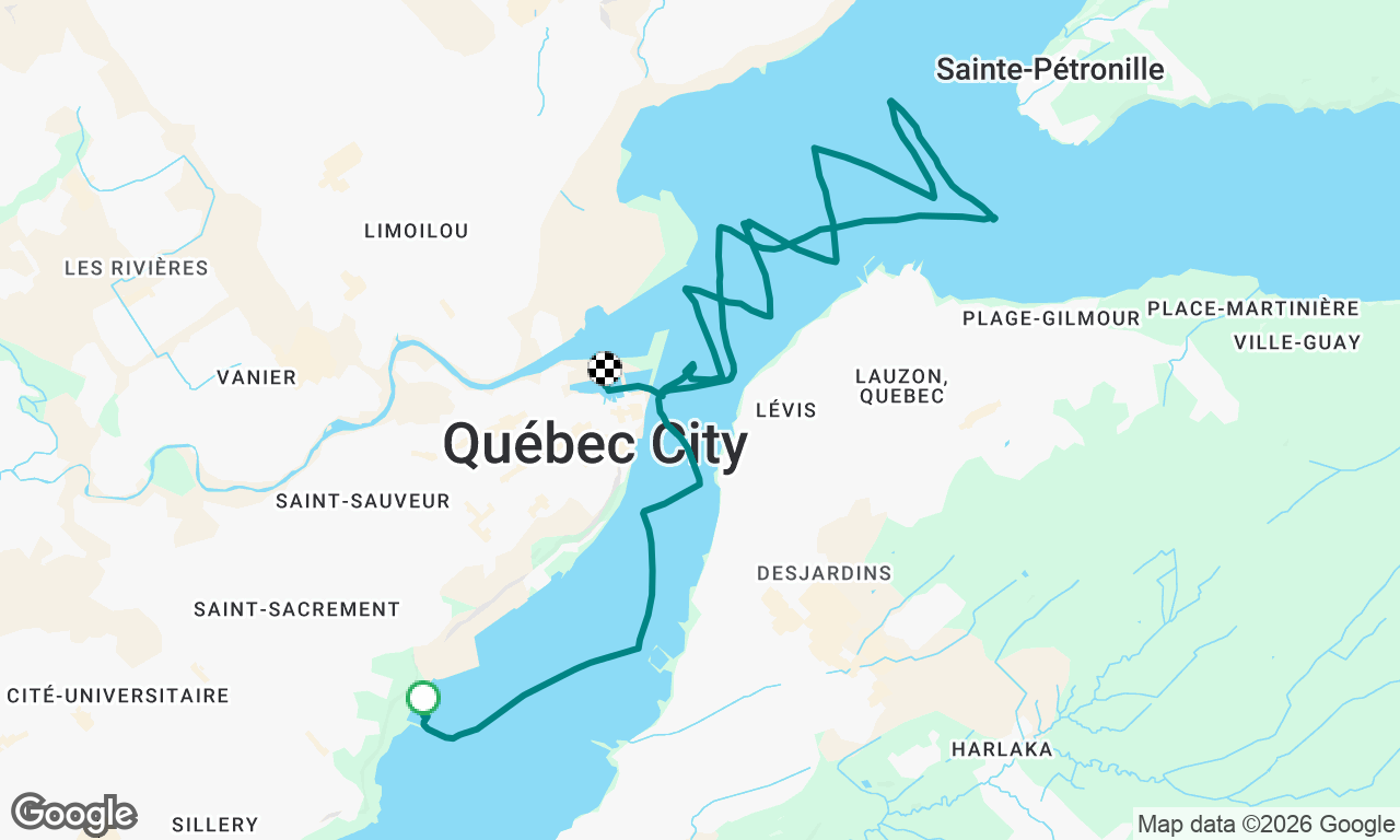 Voyage map