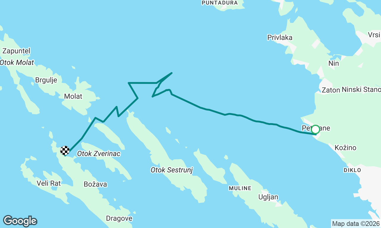 Voyage map