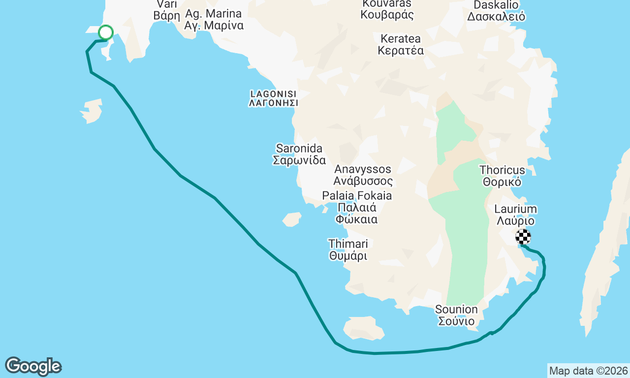 Voyage map