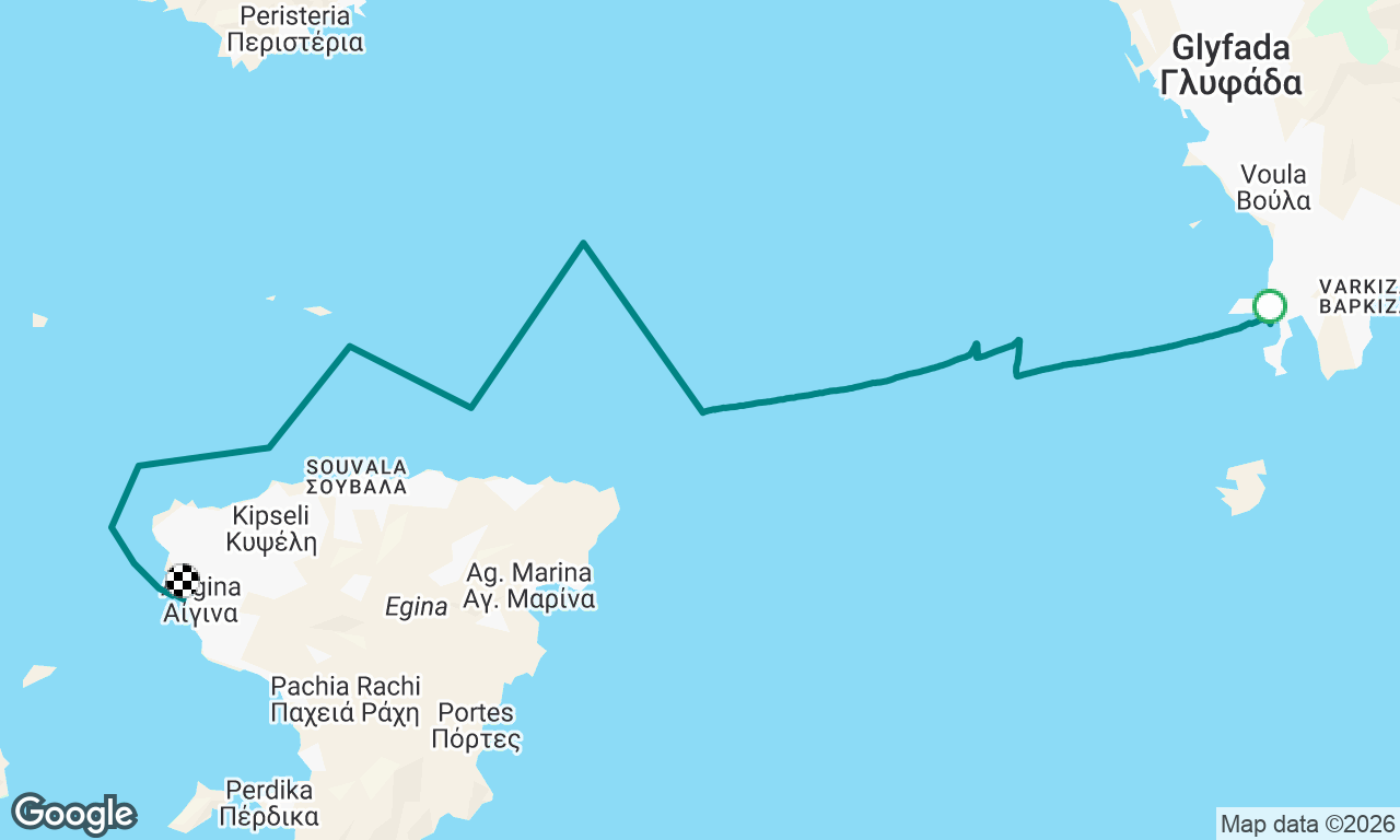 Voyage map