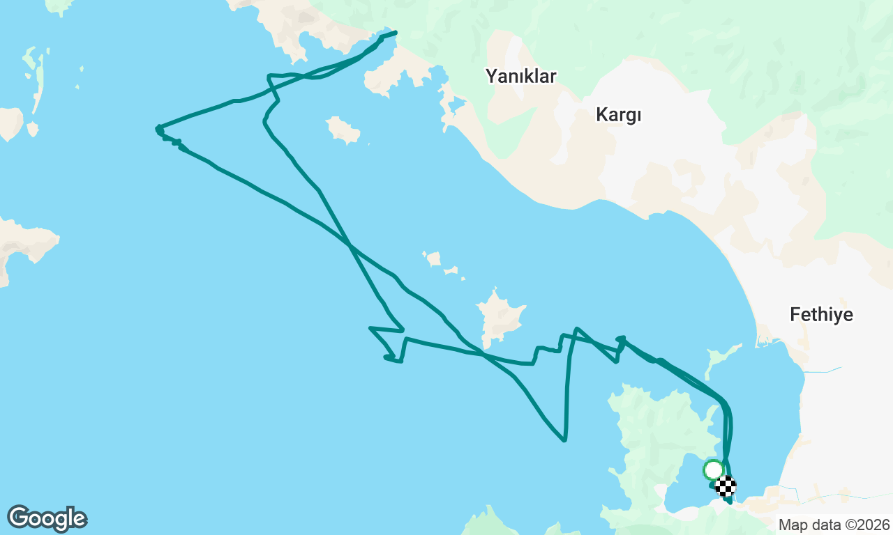 Voyage map
