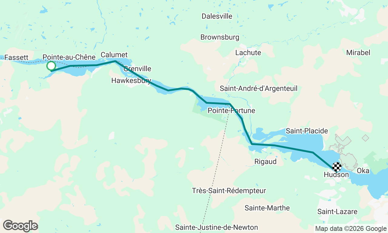 Voyage map