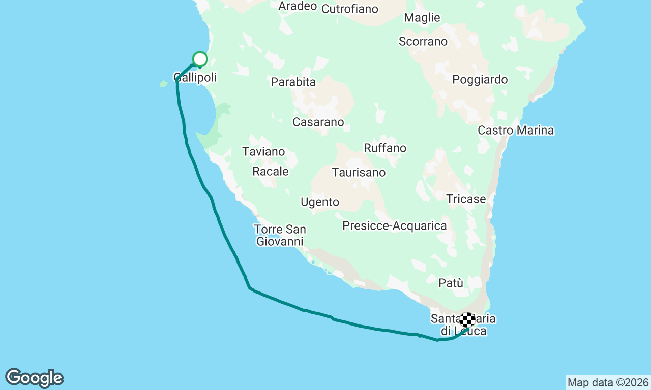 Voyage map