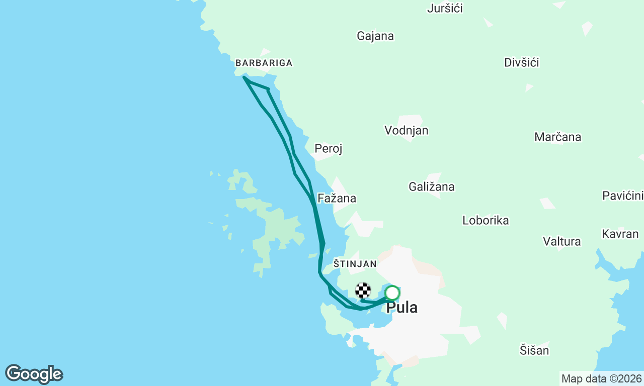 Polesana - Barbariga - Polesana