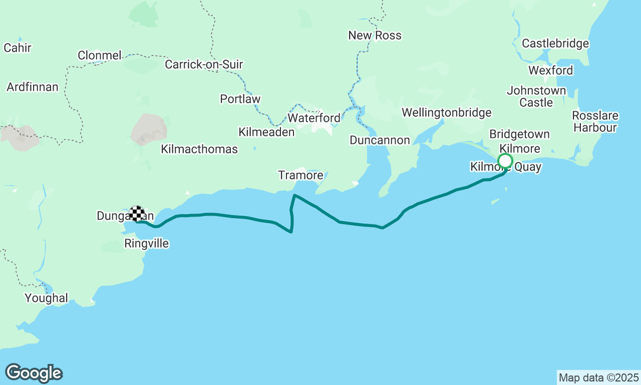 Kilmore Quay to Dungarvan 