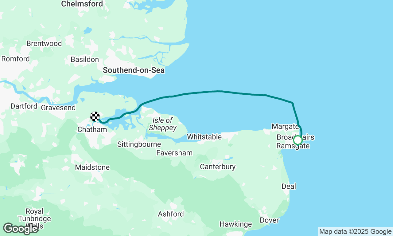 Ramsgate to Chatham 