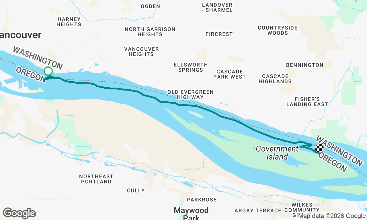 Voyage map