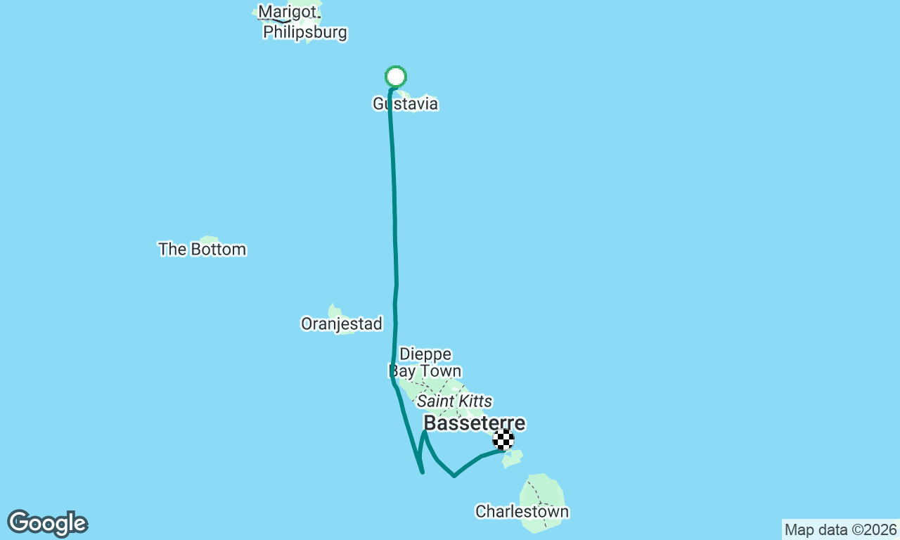 Voyage map