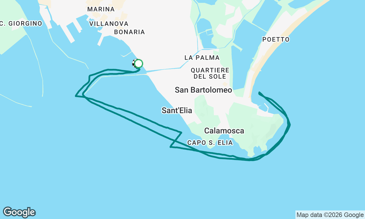 Voyage map