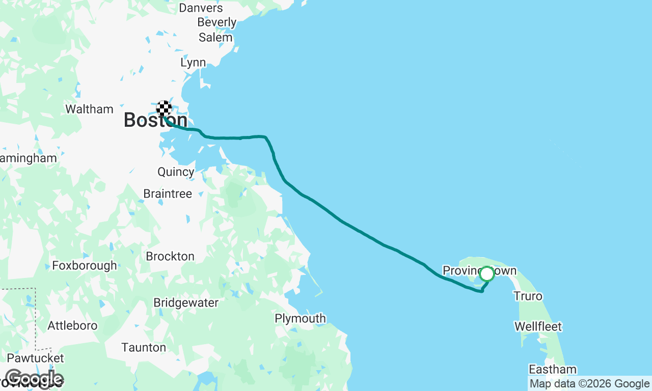 Ptown to Boston