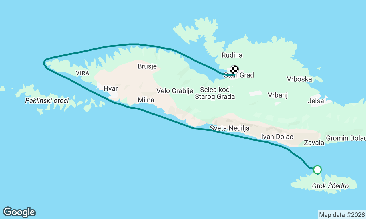 Voyage map