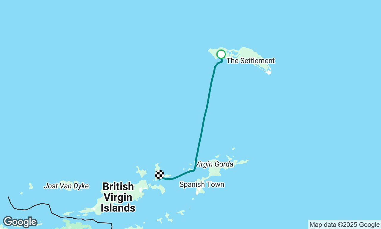 Anegada to Marina Cay, via Great Dog