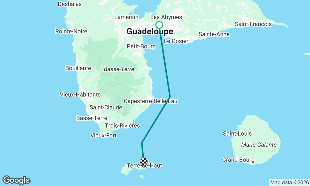 Voyage map