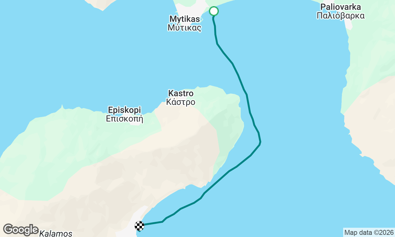 Mýtikas to Kalamos in  George’s harbour