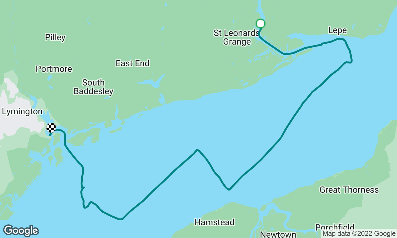 Beaulieu river to Lymington 