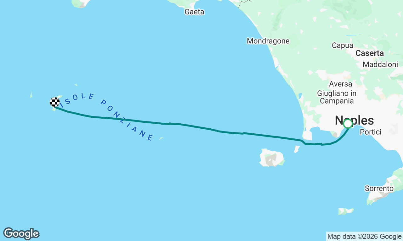 Voyage map