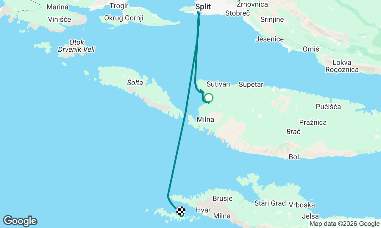 Voyage map