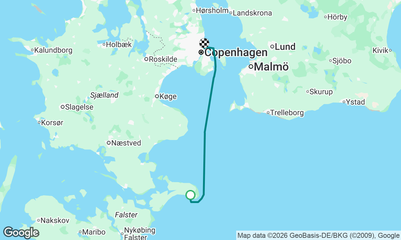 Voyage map