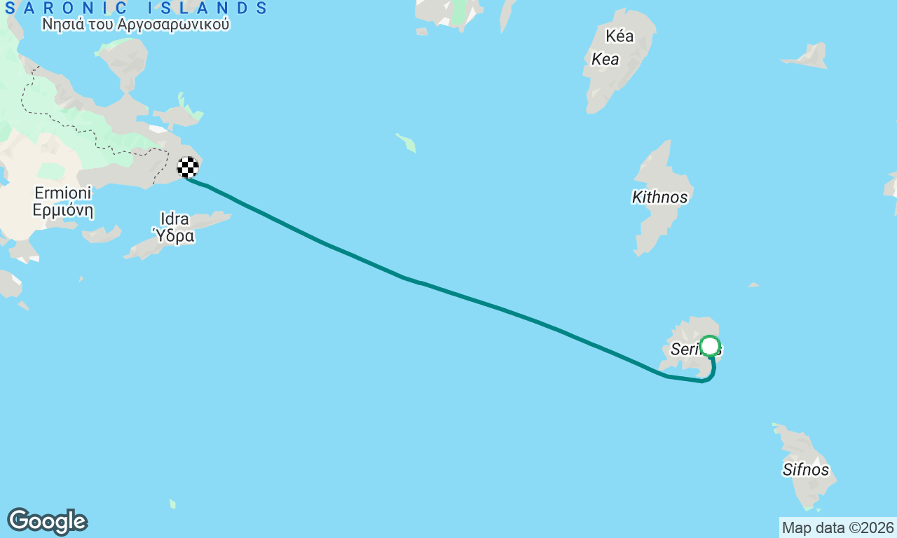 Kithnos to N Soupia