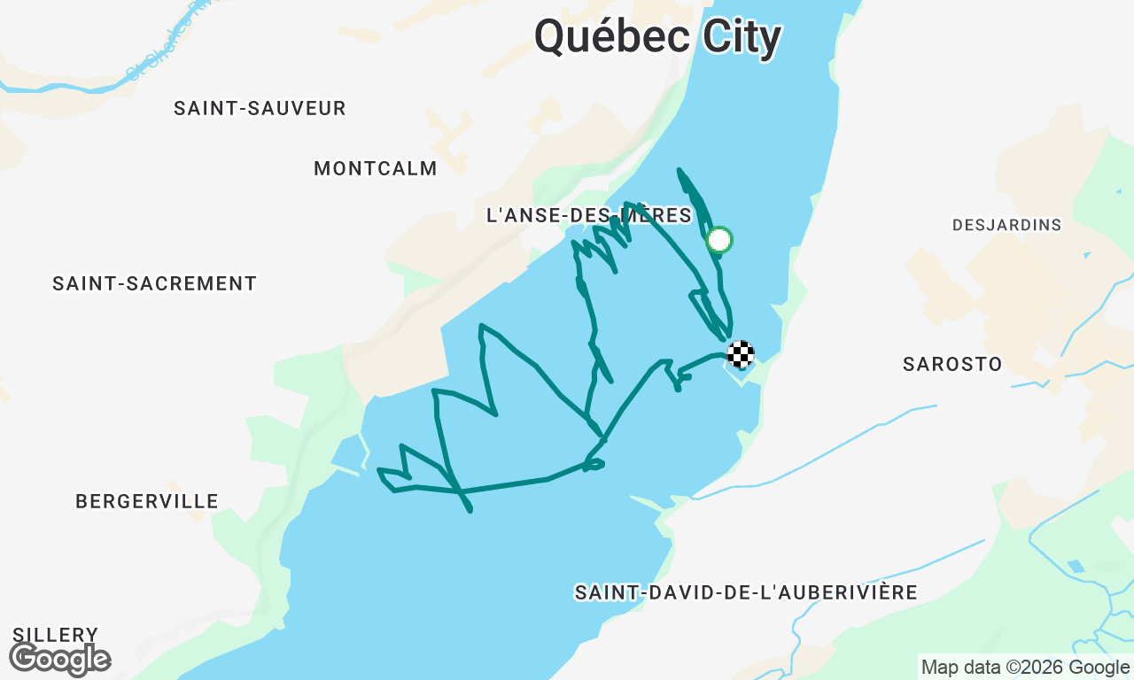Voyage map