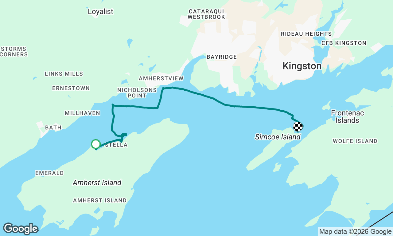 Voyage map