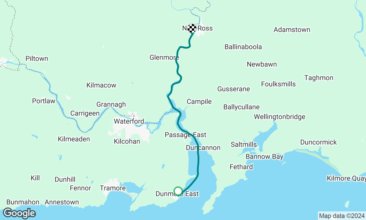 Dunmore East to New Ross 