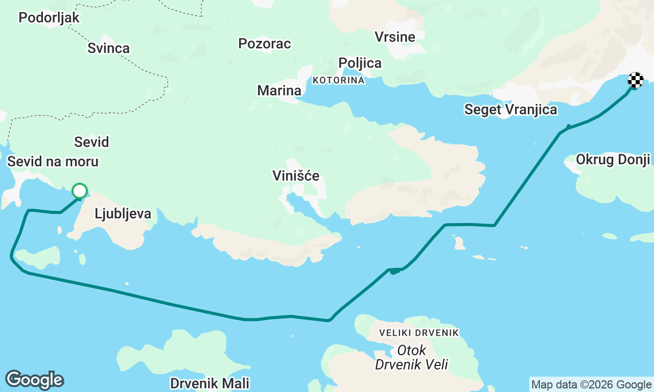 Voyage map