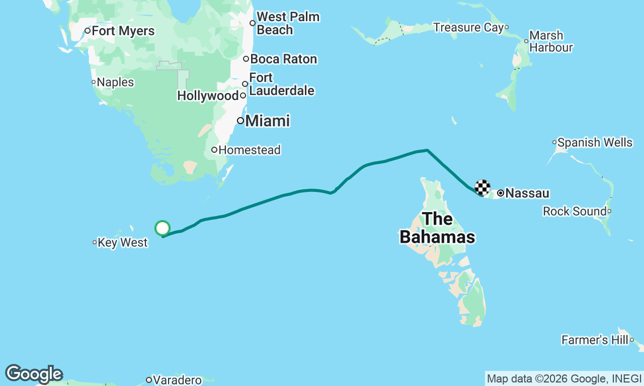 Voyage map