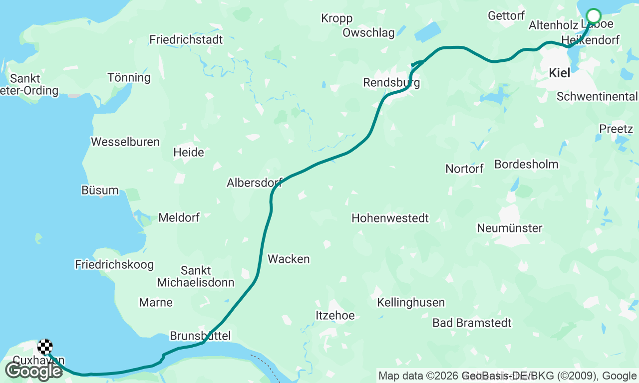 Überfahrt DE -> NL Teil 1 NOK