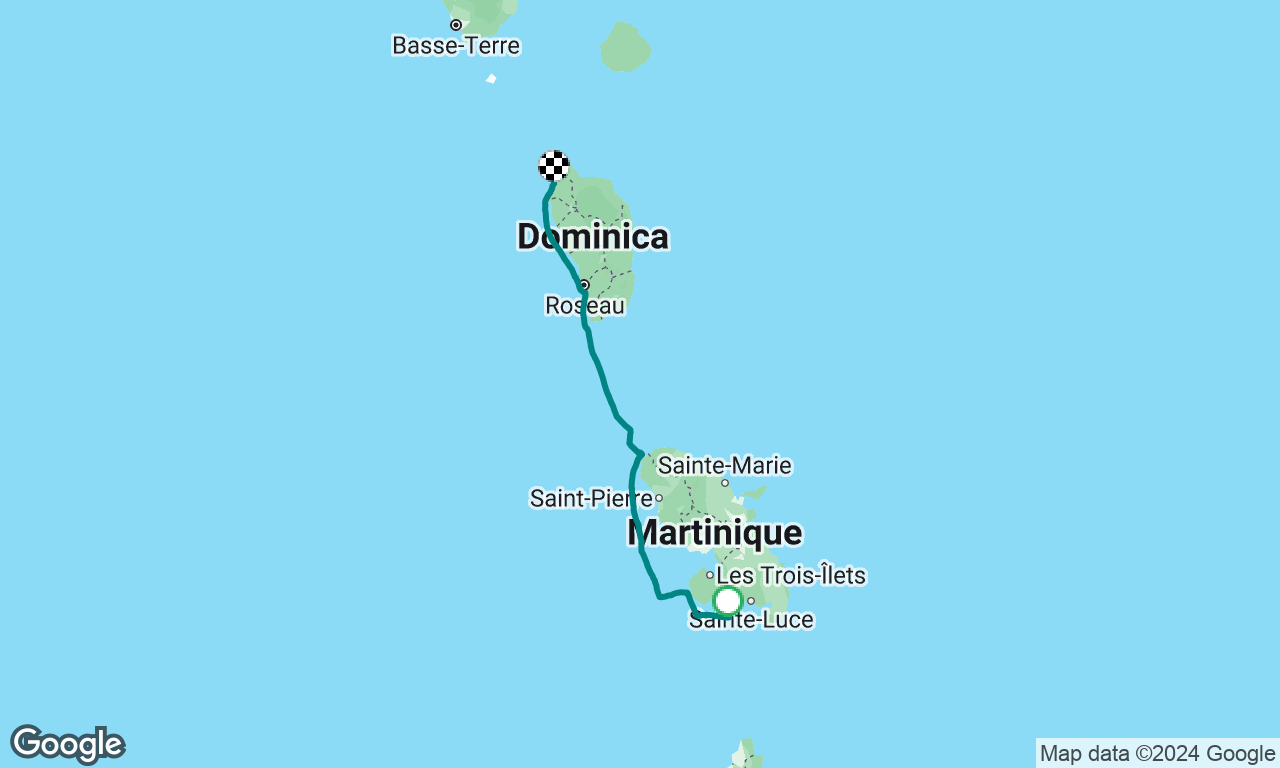 Martinique -> Dominica