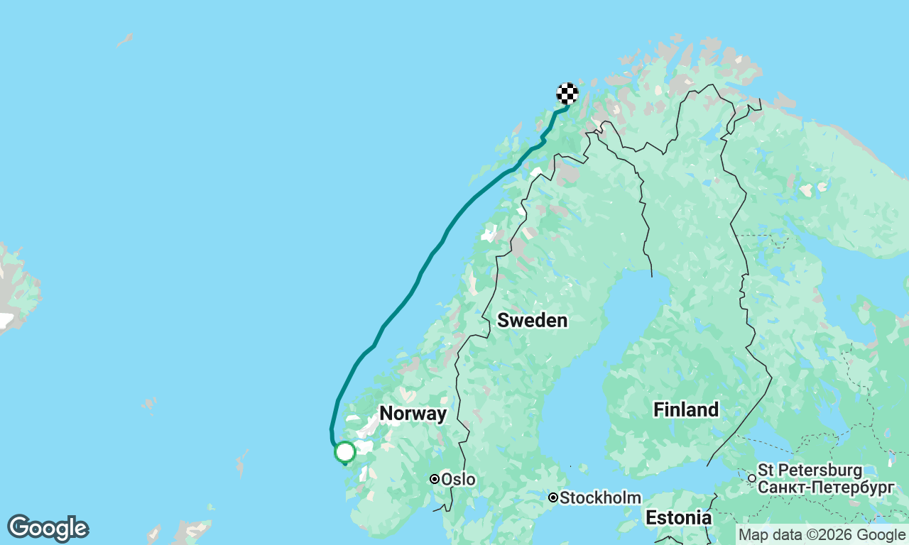 Voyage map