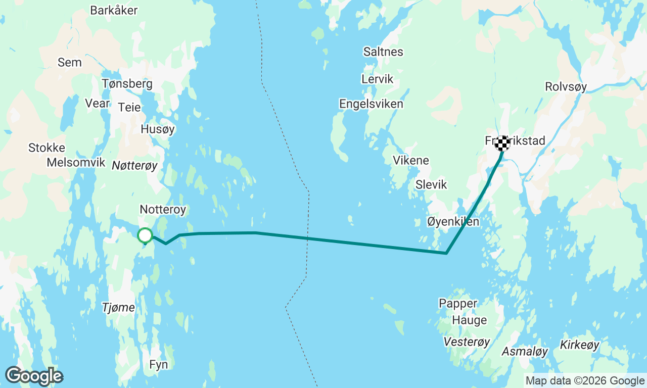Voyage map